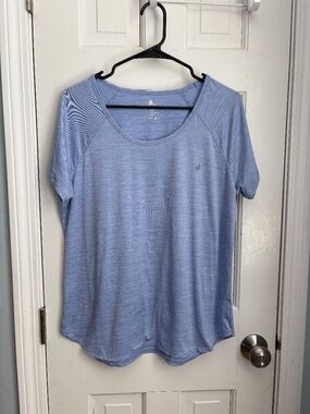RBX soft hyacinth blue top, Size L